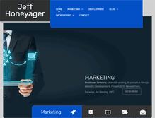 Tablet Screenshot of jeff.honeyager.com